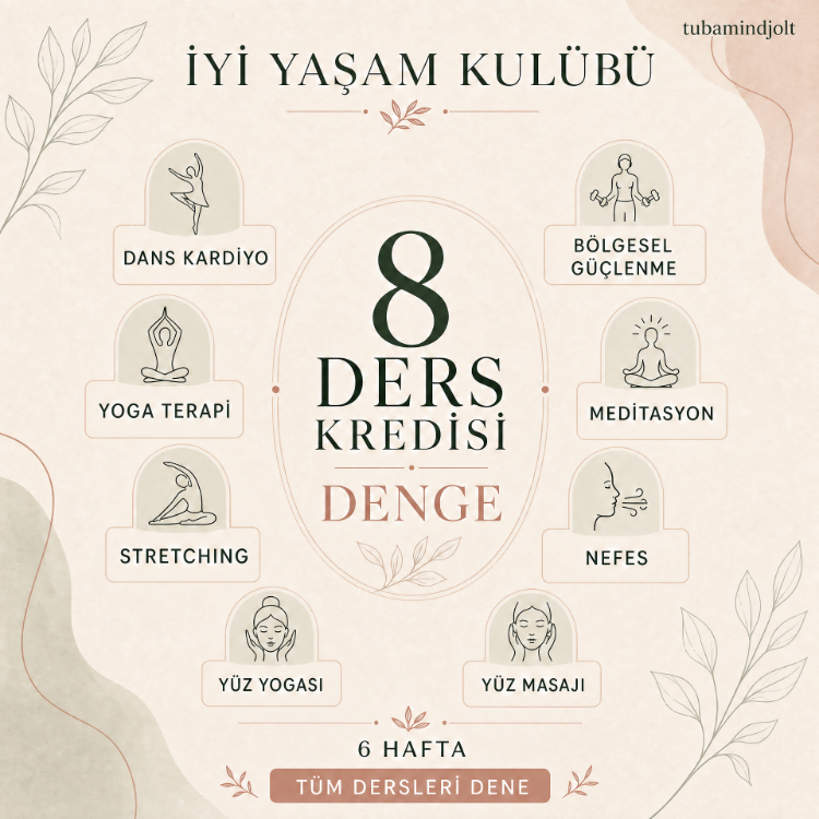 Denge Paketi 8 Kredi | İyi Yaşam Kulübü Paketleri