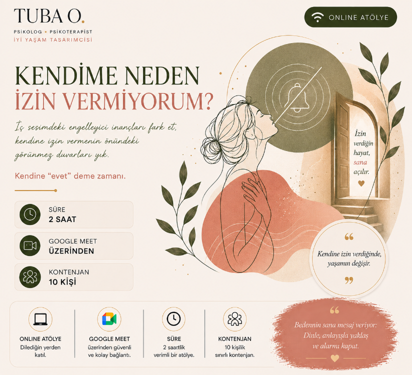 Kendime Neden İzin Veremiyorum? | Online Workshop