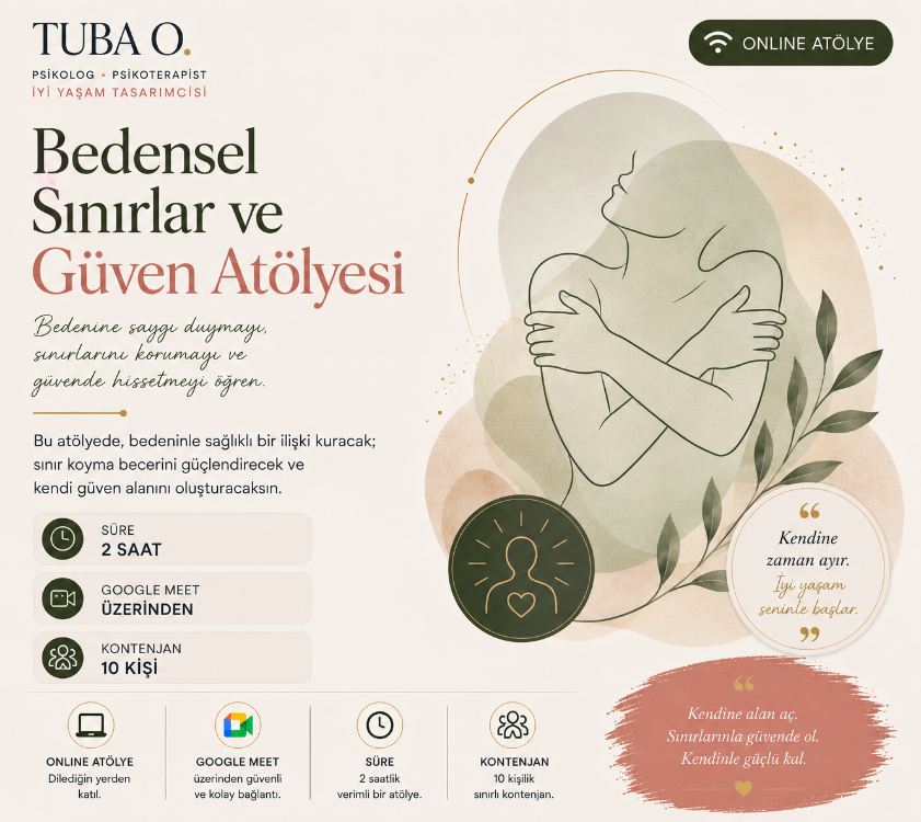 Bedensel Sınırlar ve Güven Atölyesi | Online Workshop
