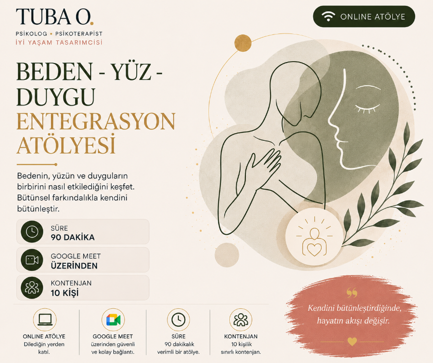 Beden Yüz Duygu Entegrasyonu | Online Workshop