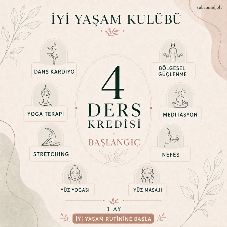 Başlangıç Paketi 4 Kredi | İyi Yaşam Kulübü Paketleri