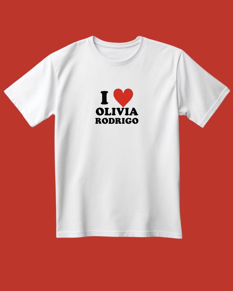 I love Olivia Rodrigo T-shirt 
