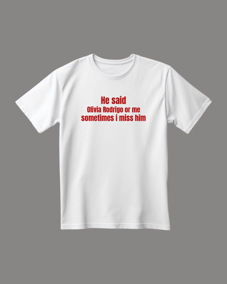 Olivia rodrigo tshirt