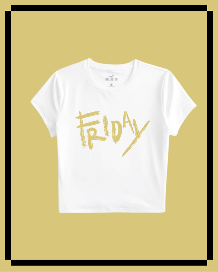 Friday baby tee