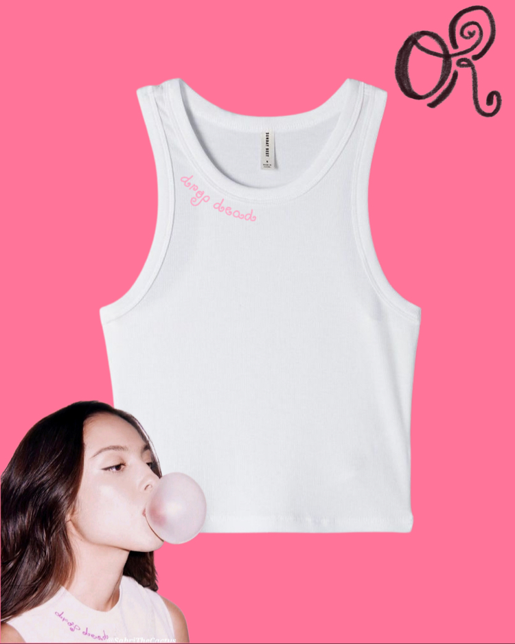 drop dead olivia rodrigo crop 