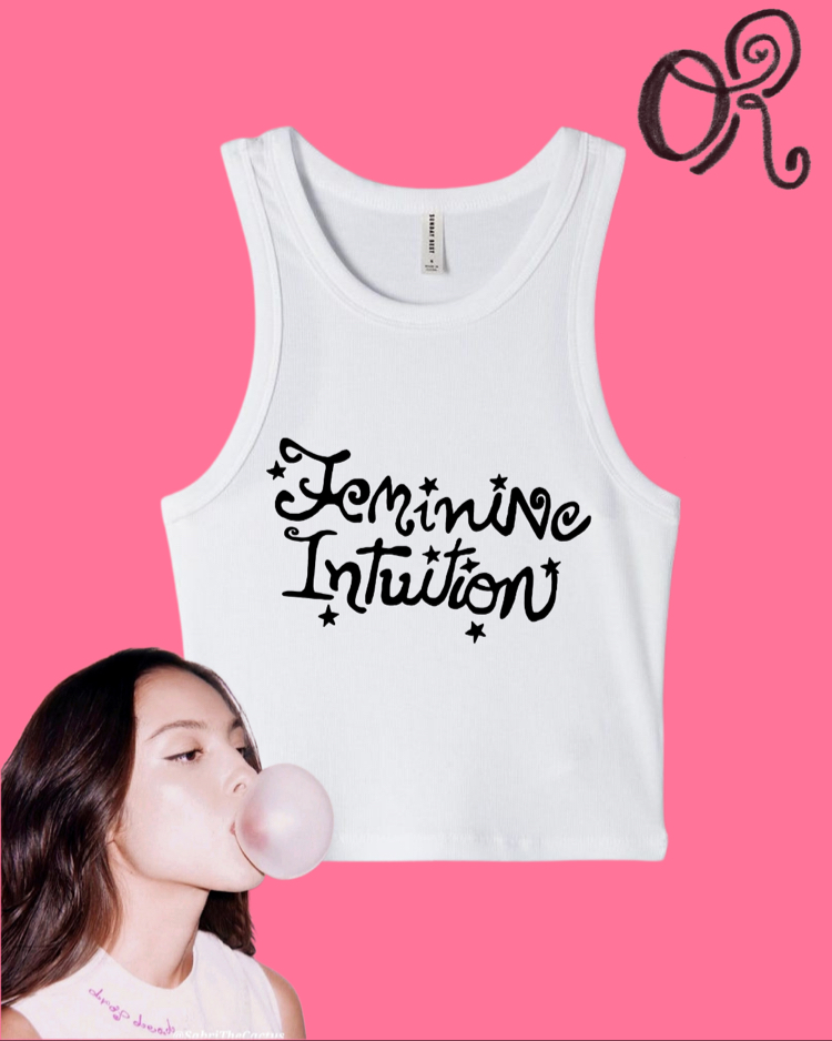 feminine intuition olivia rodrigo crop