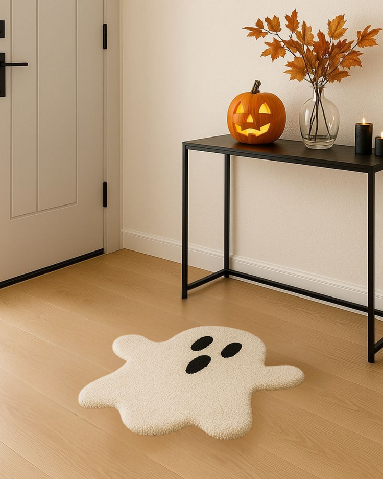 El Yapımı Hayalet Halı – Spooky Halloween Dekor