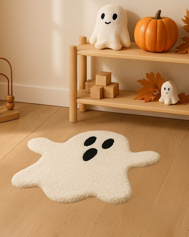 El Yapımı Hayalet Halı – Spooky Halloween Dekor