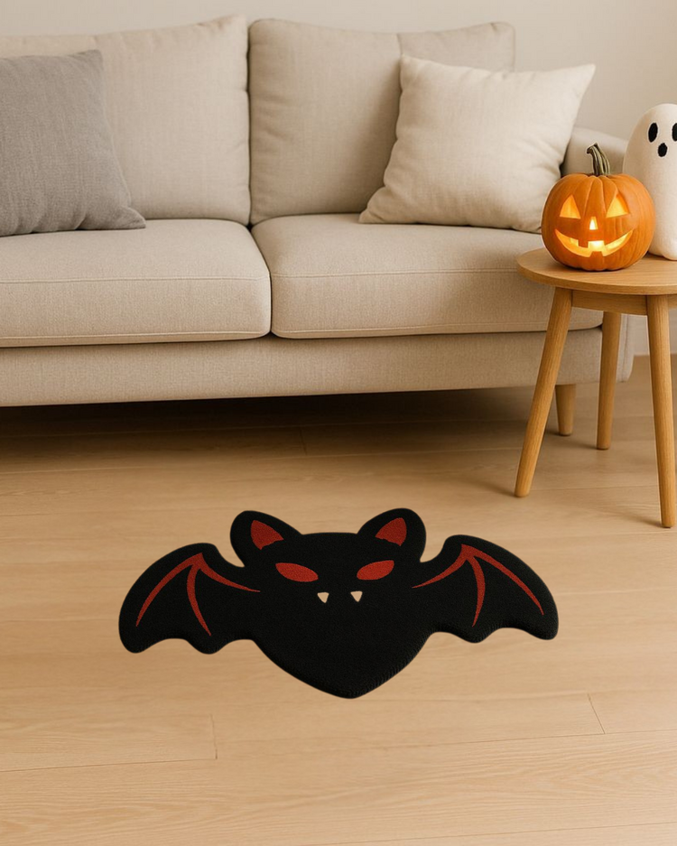 El Yapımı Yarasa Halısı – Tufting Spooky Dekor