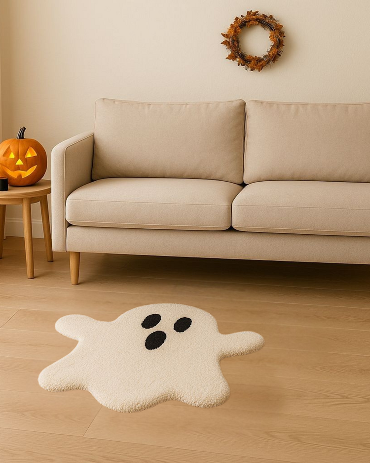 El Yapımı Hayalet Halı – Spooky Halloween Dekor