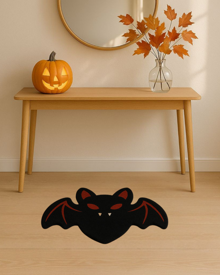 El Yapımı Yarasa Halısı – Tufting Spooky Dekor