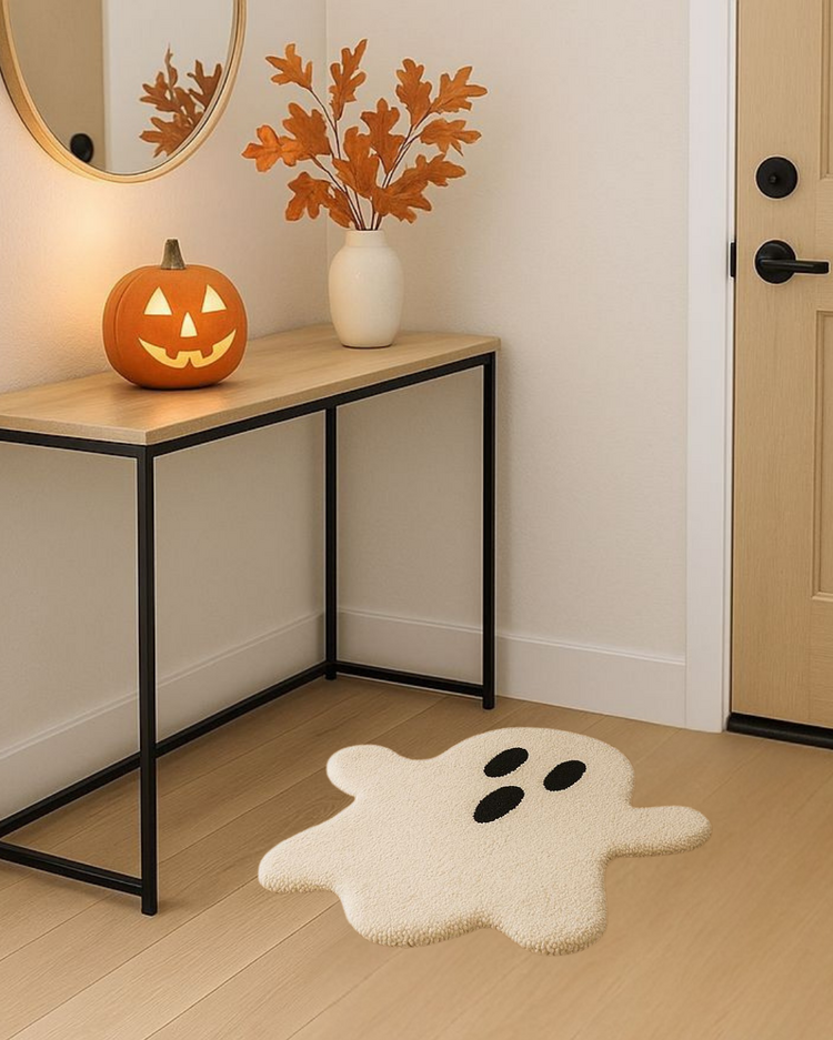 El Yapımı Hayalet Halı – Spooky Halloween Dekor