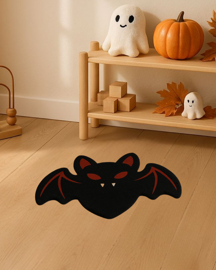 El Yapımı Yarasa Halısı – Tufting Spooky Dekor