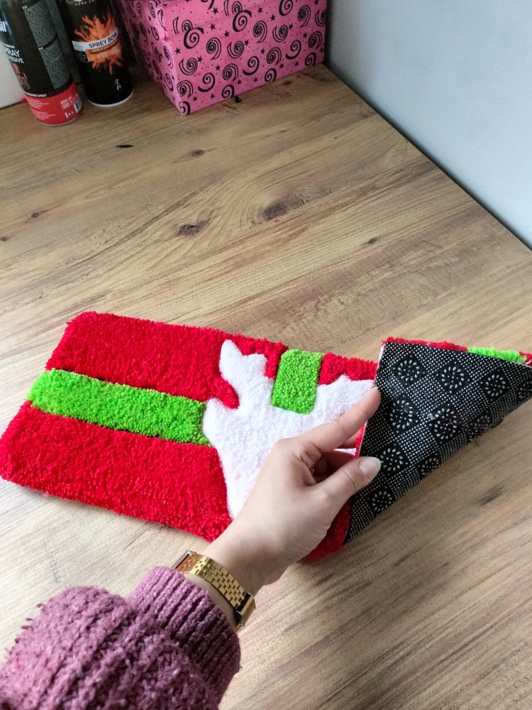 Christmas Tufting Klavye Halısı