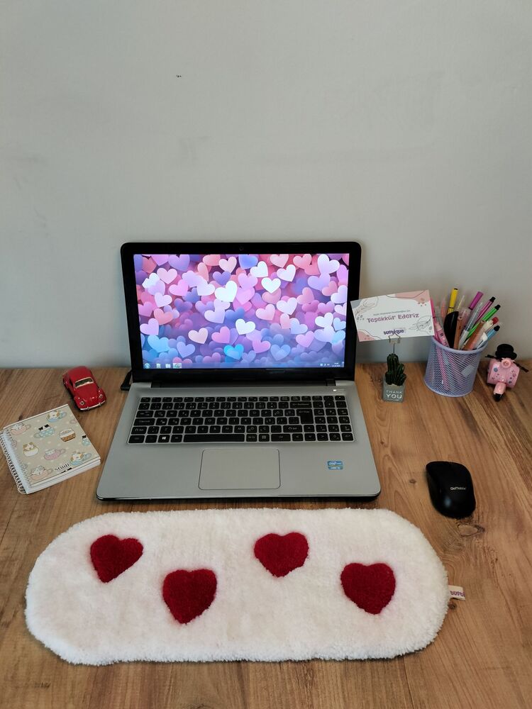 Kalpli Tufting Klavye Halısı ✨