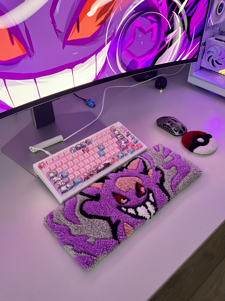 Gengar Keyboard Rug