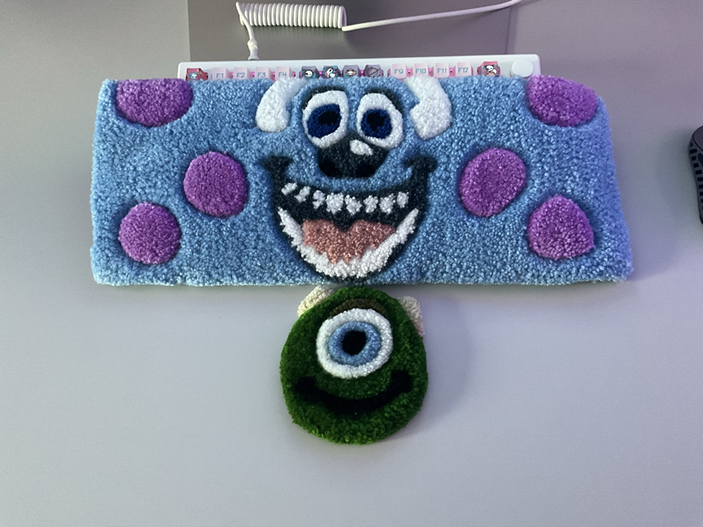 James P. Sullivan Keyboard Rug