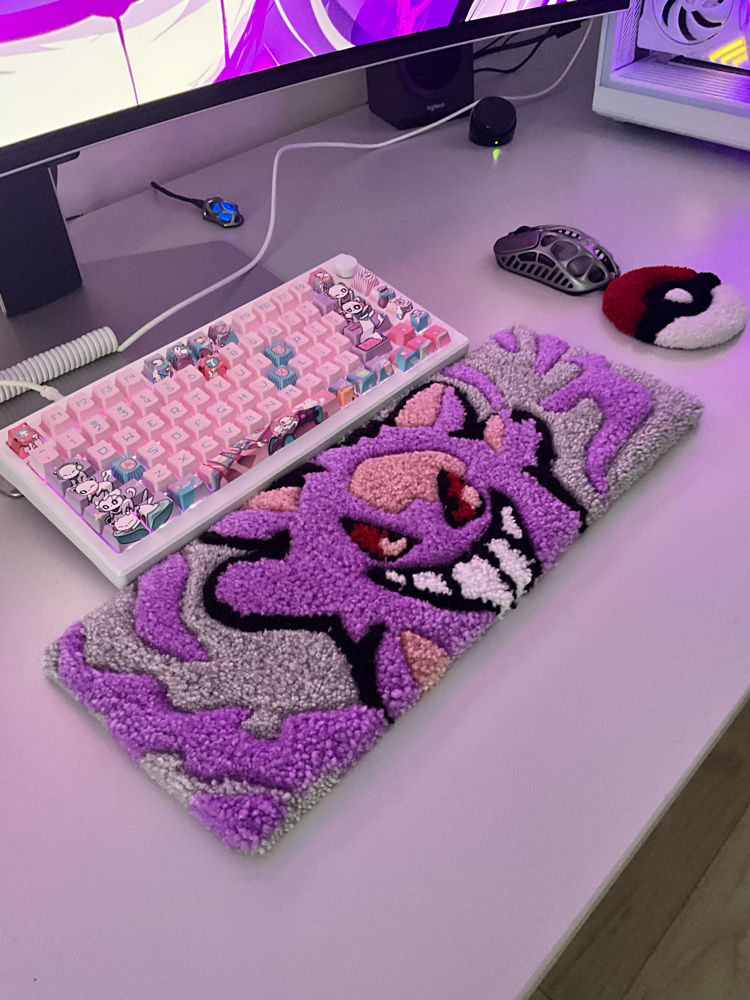 Gengar Keyboard Rug