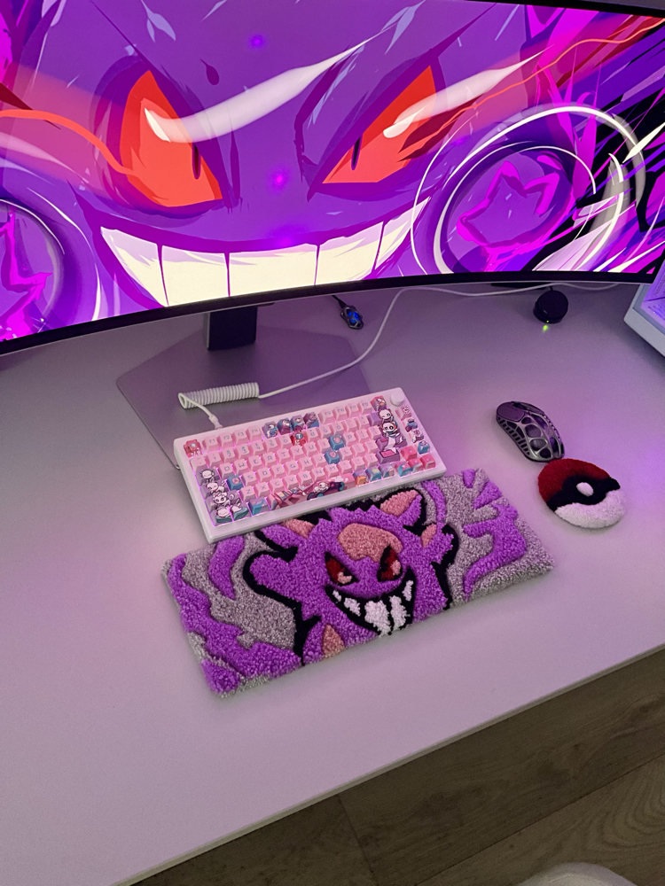 Gengar Keyboard Rug