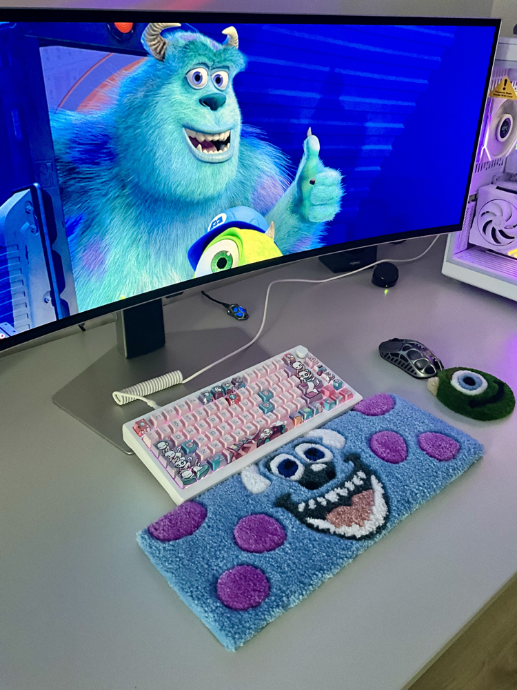 James P. Sullivan Keyboard Rug