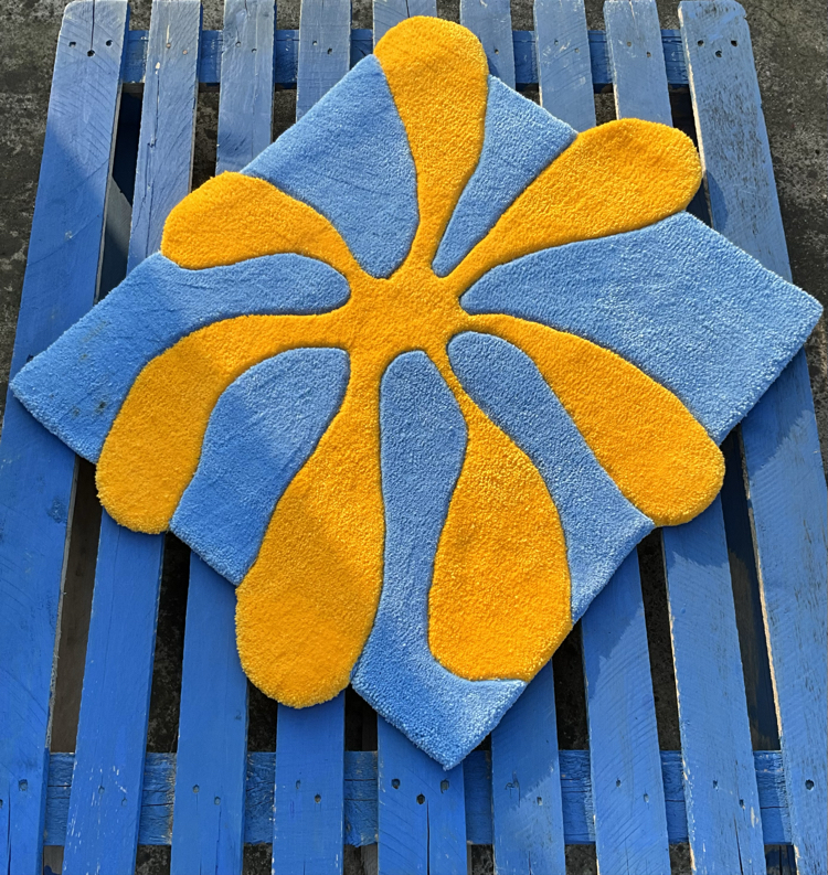 Floral rug