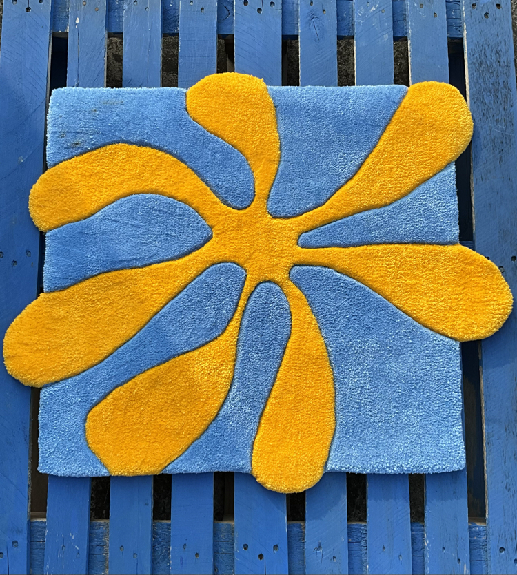 Floral rug