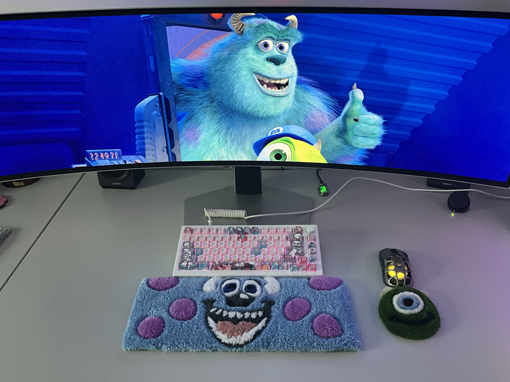 James P. Sullivan Keyboard Rug