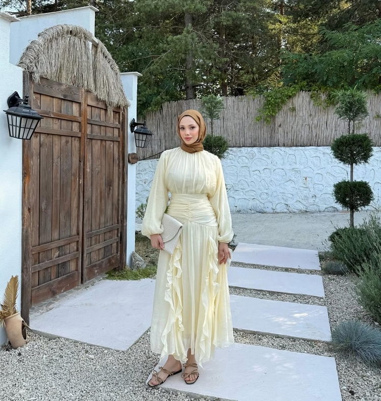 Bella Takım Butter Yellow