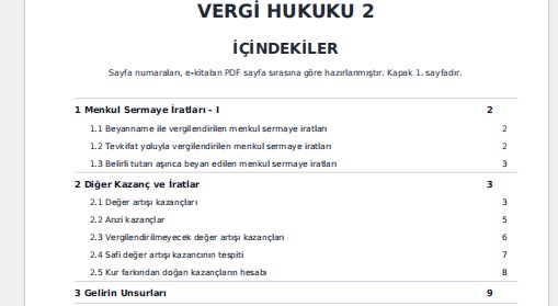 VERGİ HUKUKU 2