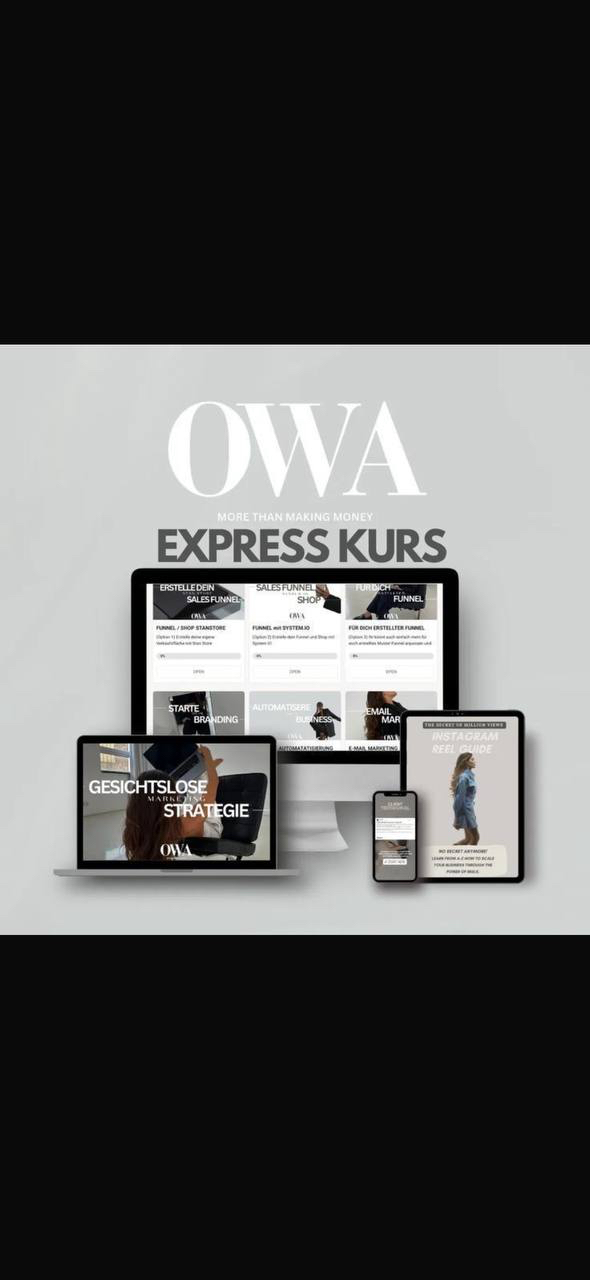 Online Wealth Academy Kurs ( Türkçe / Deutsch / English)