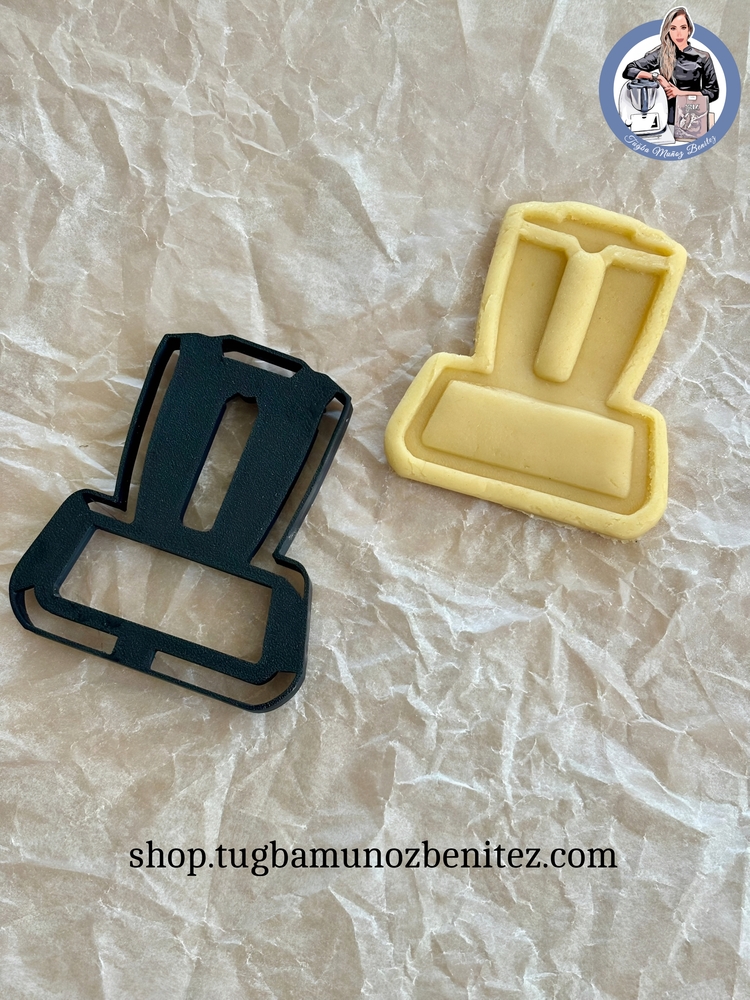 Thernomix Tm 7 Mutfak Aleti Temalı Kurabiye Kalıbı 9 cm