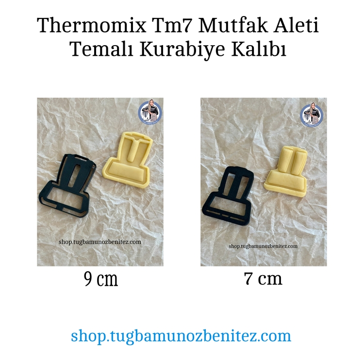 Tm 7 Temalı İkili Kurabiye Kalıbı 9 cm & 7 cm