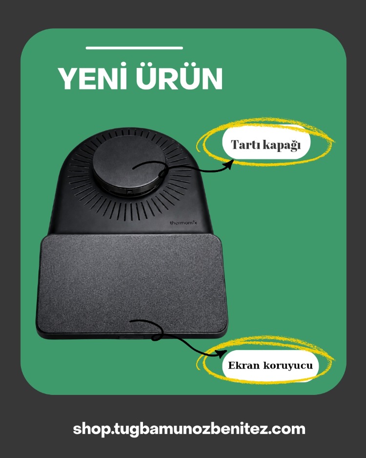 Thermomix Tm 7 Mutfak Aletine Uyumlu Ekran Koruyucu ve Tartı Kapağı
