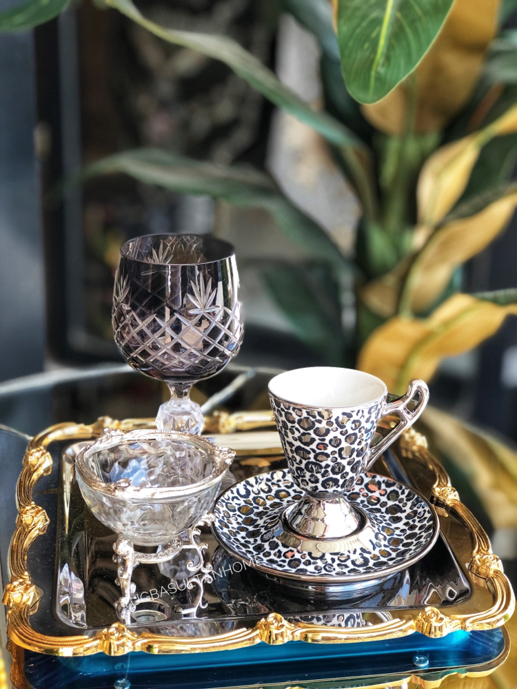 LEOPAR FİNCAN SETİ 
