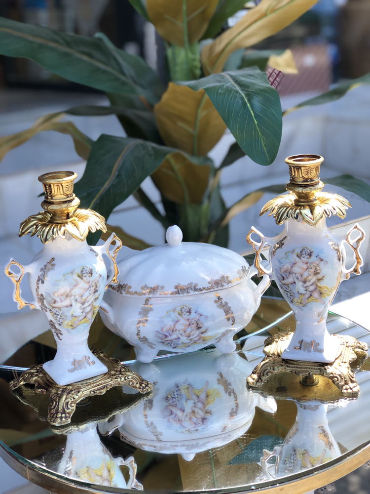PORSELEN 3 LÜ SET