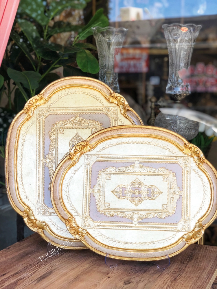 Orjinal LM marka Gül Ağacı Tepsi