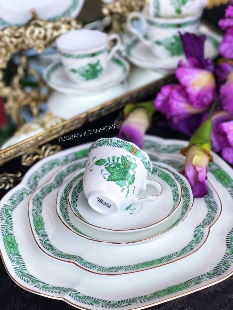 Mikasamoor Jardın De Vert Set 