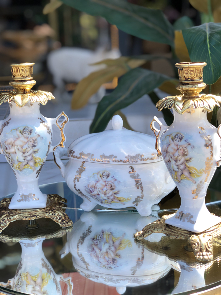 PORSELEN 3 LÜ SET