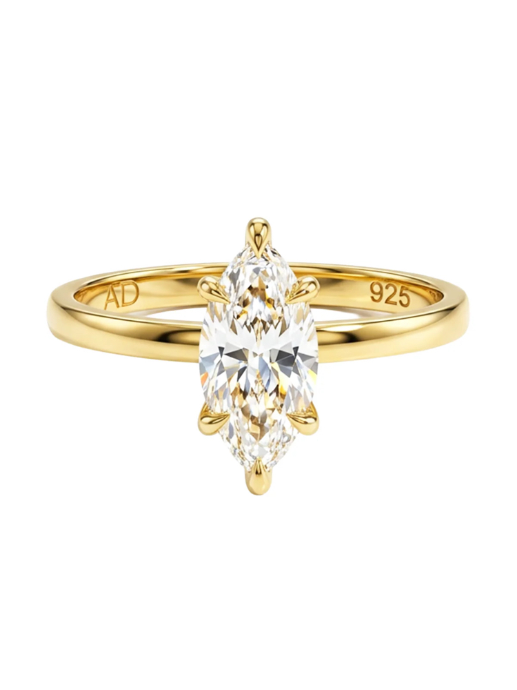 0.81CT | MARQUİSE CUT YÜZÜK