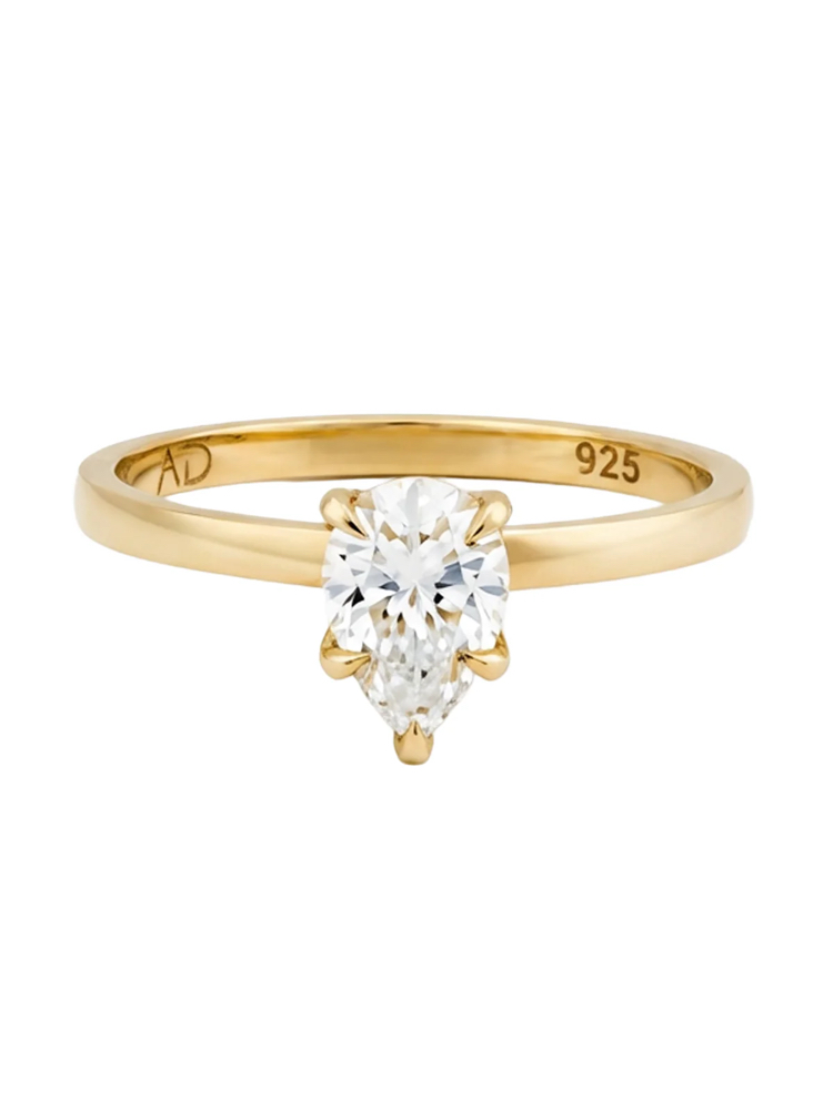 1.0CT | PEAR CUT YÜZÜK