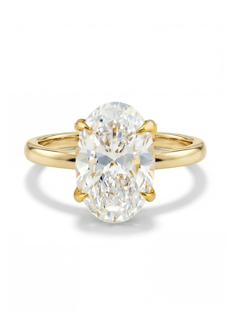3.2CT | OVAL CUT YÜZÜK