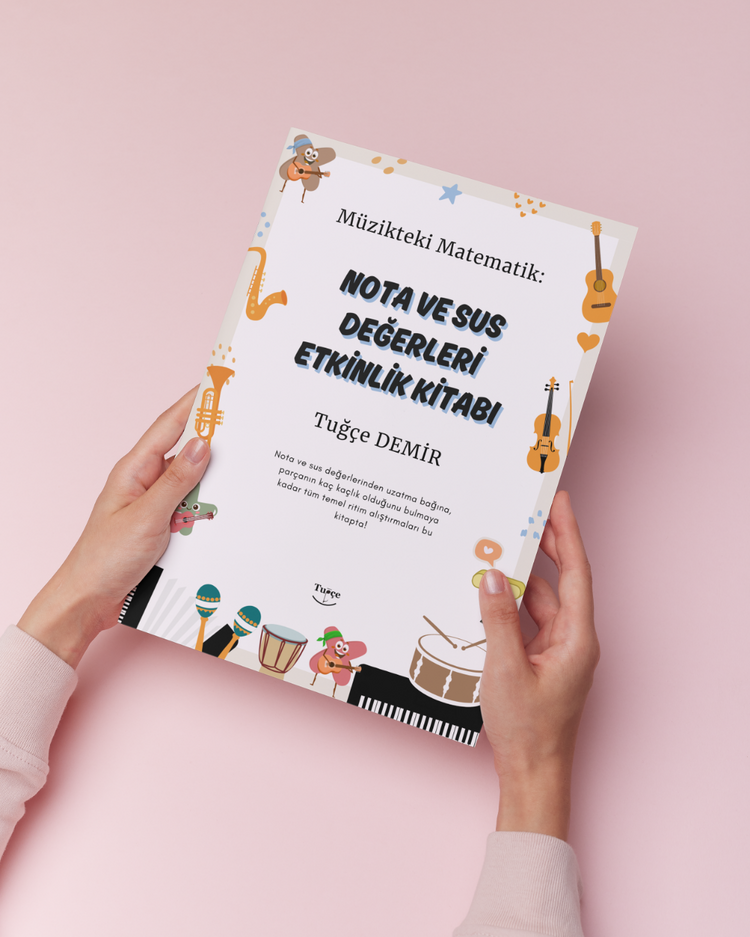 Nota ve Sus Değerleri Etkinlik Kitabı (50 Sayfa)