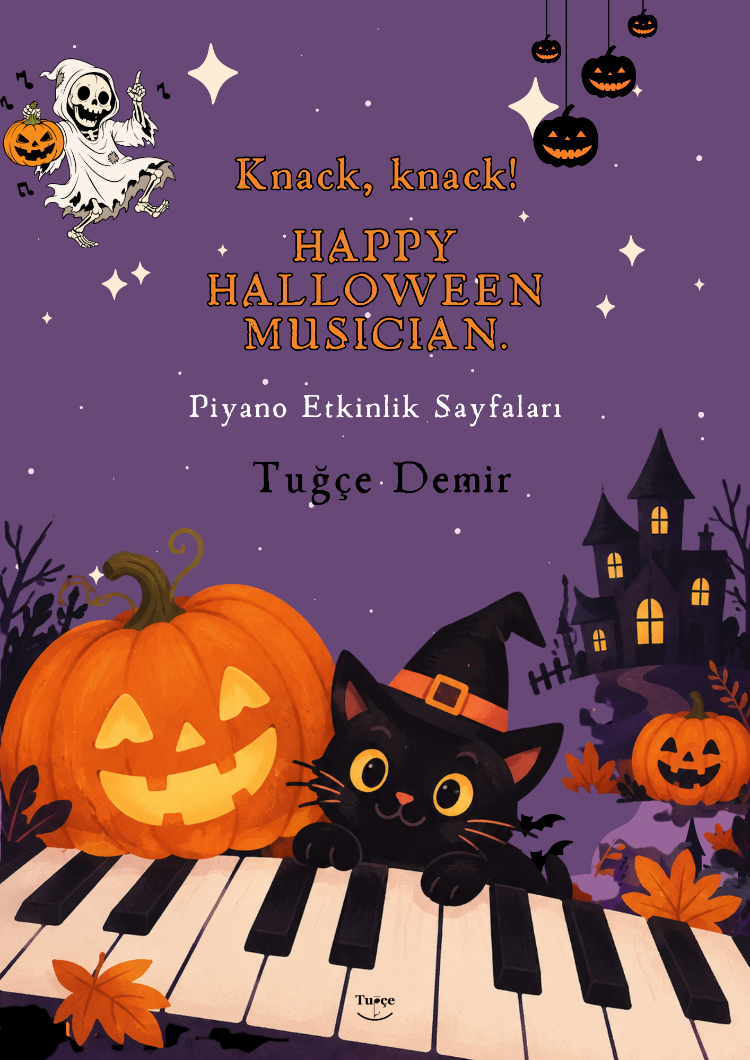 Halloween Piyano Etkinlik Sayfaları