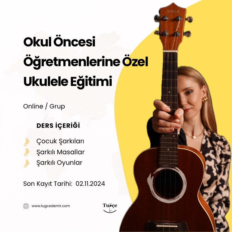 Grup ukulele eğitimi
