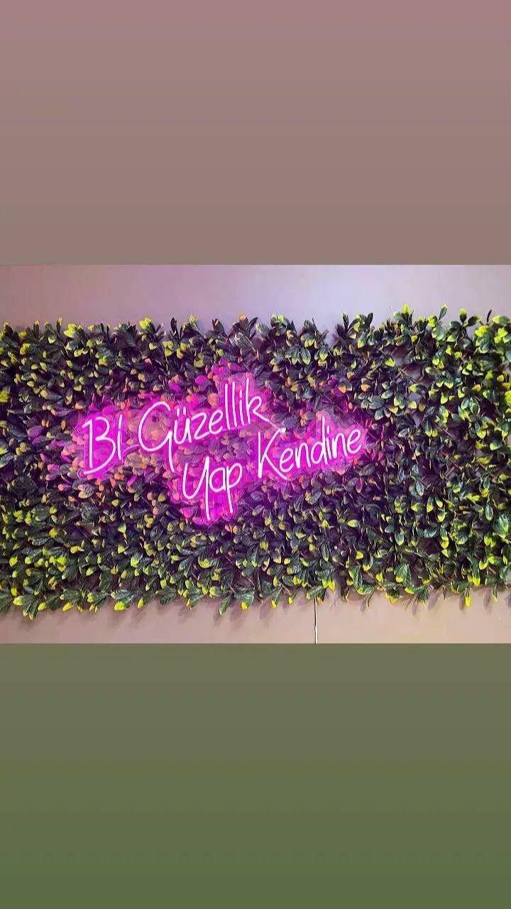 YAZI NEON TABELA