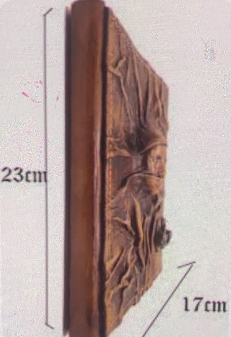 3 Boyutlu Deri Defter Sessiz Çığlık Ap-002