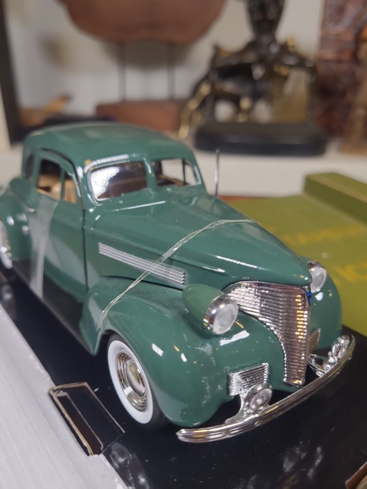 Motor Max Chevrolet 1939 Coupe 1:24 Ölçekli Döküm Chevy  73200