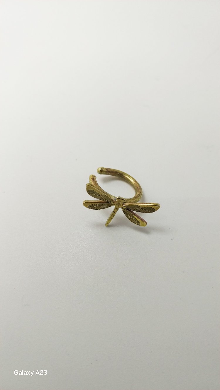 Yusufçuk Böceği Ear Cuff Kıkırdak Küpesi