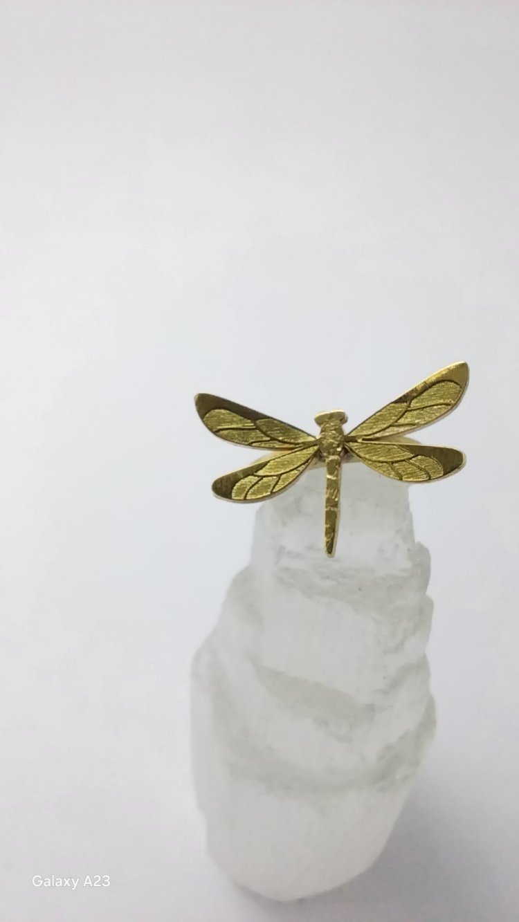 Yusufçuk Böceği Ear Cuff Kıkırdak Küpesi