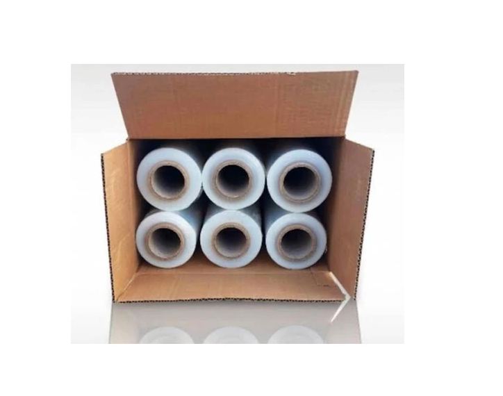 Palet Streç Film 17 Mikron 50 cm x 200 mt 6'lı 1 Koli
